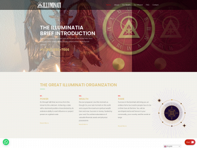 illuminatiwayin.com snapshot
