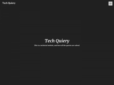 techquiery.com snapshot