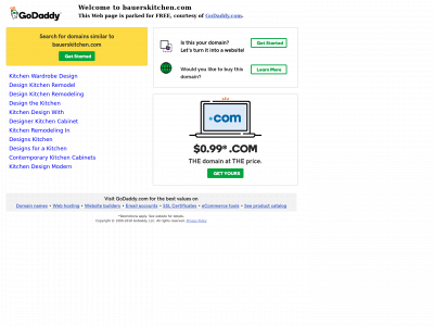 bauerskitchen.com snapshot