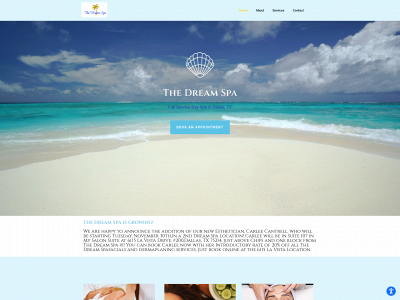 thedreamspa.com snapshot
