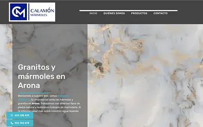 calamonmarmoles.net snapshot
