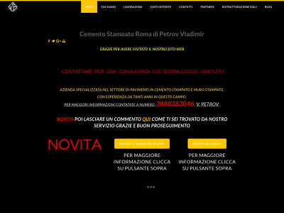 www.cemento-stampato.net snapshot