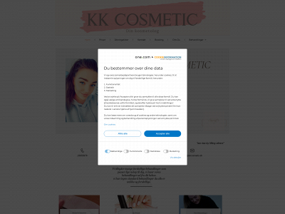 kkcosmetic.dk snapshot