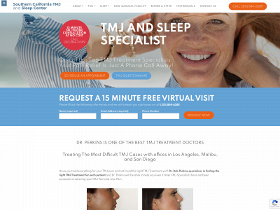 socaltmjandsleepcenter.com snapshot