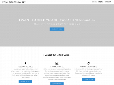 vitalfitnessbyrey.com snapshot