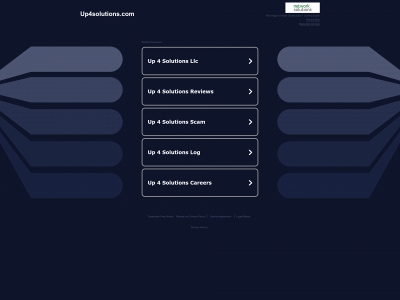 up4solutions.com snapshot