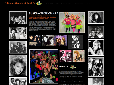 ultimatesoundsofthe80s.co.uk snapshot