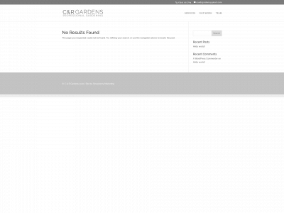 candrgardens.co.uk snapshot