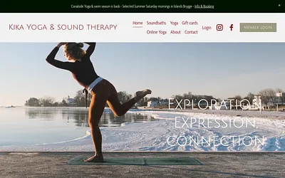 kikayoga.dk snapshot