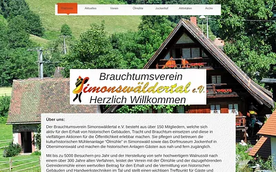 brauchtumsverein-simonswald.de snapshot