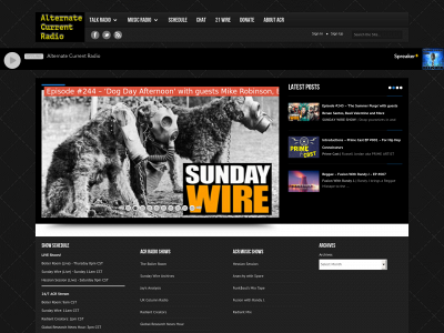 alternatecurrentradio.com snapshot