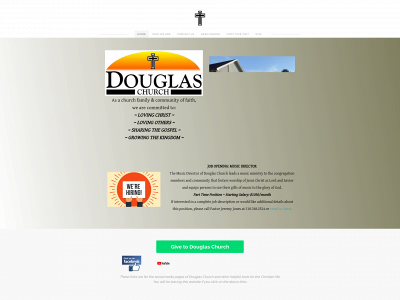 www.mydouglaschurch.org snapshot