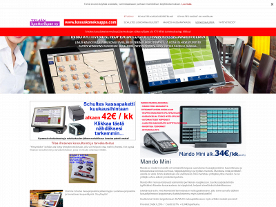 kassakonekauppa.com snapshot