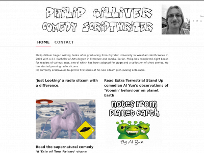 www.philipgilliverauthor.com snapshot