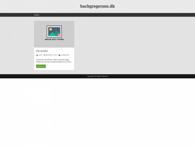bachgregersen.dk snapshot