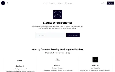 blockswithbenefits.com snapshot