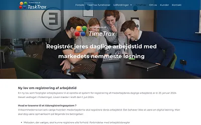 timetrax.dk snapshot