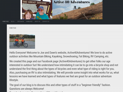 active40adventures.com snapshot