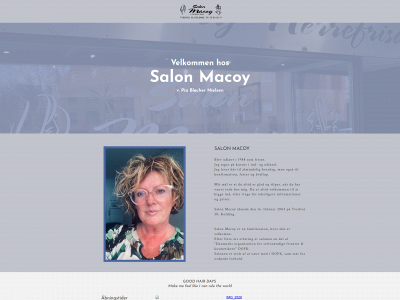 salonmacoy.dk snapshot