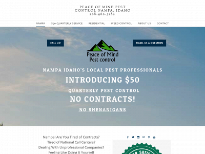 www.peaceofmindnampa.com snapshot