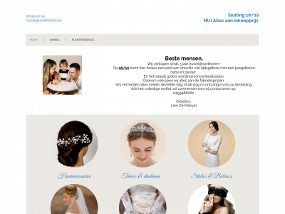 huwelijkswebshop.be snapshot