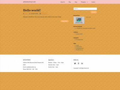 julianmurray.co.uk snapshot