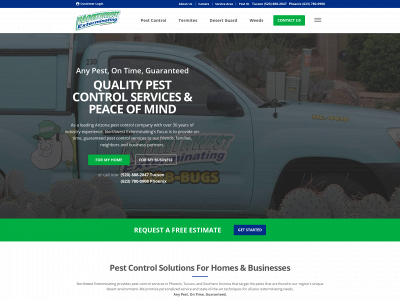 www.nwexterminating.com snapshot