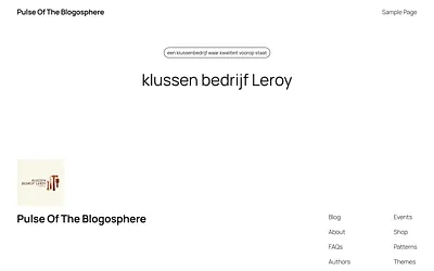 klussenbedrijfleroy.nl snapshot