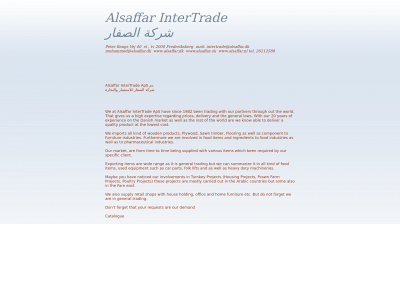 alsaffar.dk snapshot