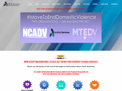 www.danaservices.org snapshot