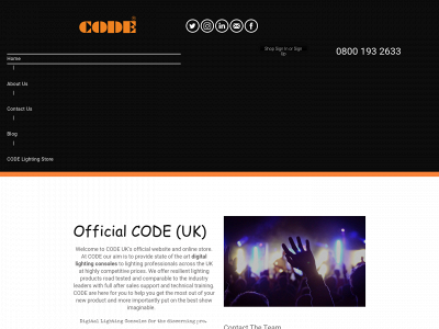 codeuk.co.uk snapshot