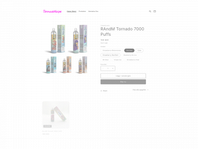 tornadovape.se snapshot