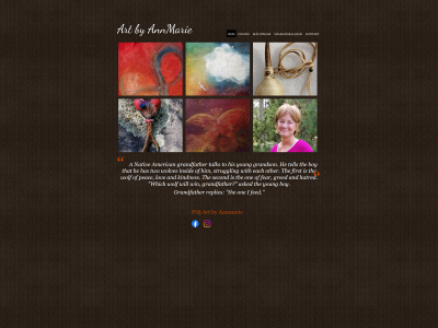 artbyannmarie.se snapshot