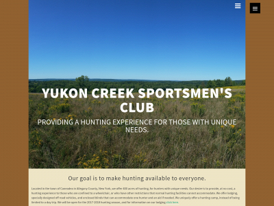 yukoncreek.com snapshot