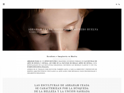www.abrahamceadaescultor.es snapshot