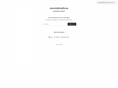 secondstudio.se snapshot