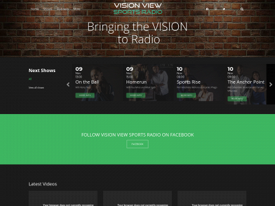 visionviewsportsradio.co.za snapshot