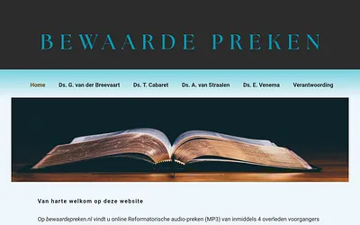 bewaardepreken.nl snapshot
