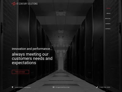 itcenturysolutions.com snapshot