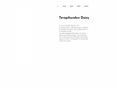 terapihundendaisy.se snapshot