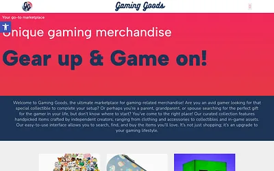 gaminggoods.store snapshot