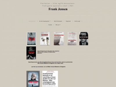frankjensenforfatter.dk snapshot