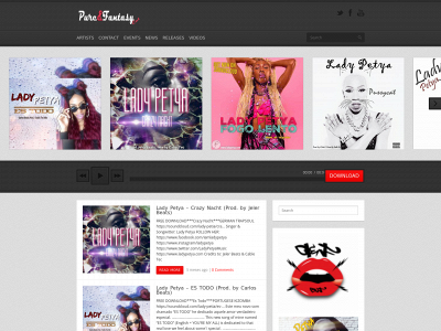 pureandfantasy.com snapshot