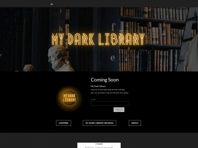 www.mydarklibrary.org snapshot