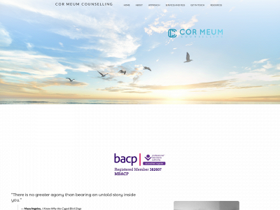 cormeumcounselling.com snapshot