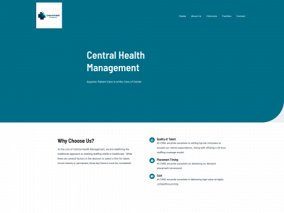 centralhealthmanagement.com snapshot