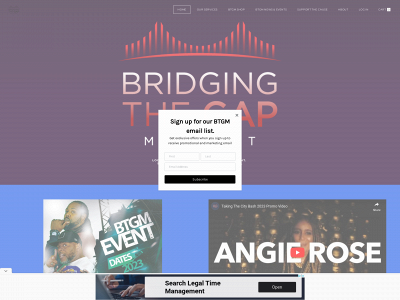 www.bridgingthegapmovementllc.com snapshot