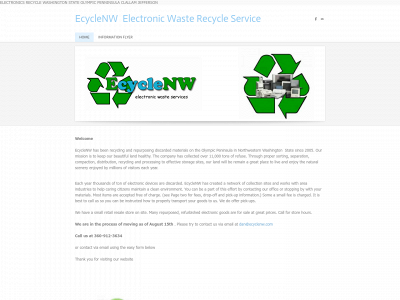ecyclenw.com snapshot