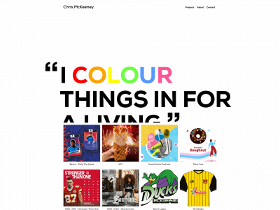chrismckeeney.co.uk snapshot