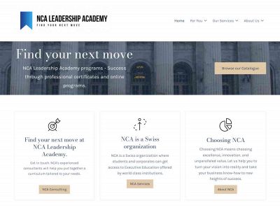 ncaleadership.com snapshot
